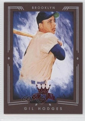 2015 Panini Diamond Kings Red Framed Gil Hodges #59 HOF - Image 1 of 2