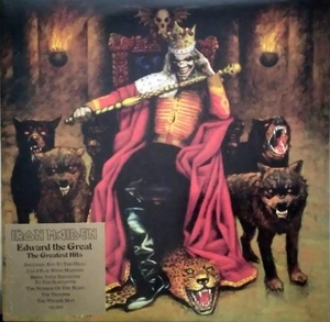 Iron Maiden Edward The Great The Greatest Hits 2LP 2002 UK Org Picture Vinyl EMI - Picture 1 of 5