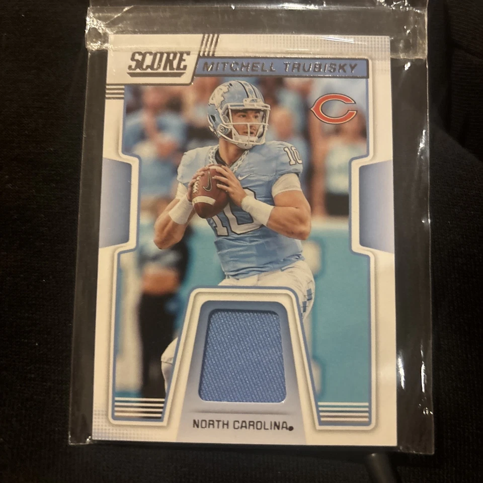 2019 Score - Collegiate Jerseys #CJ-1 Mitchell Trubisky (MEM) - Image 1 of 1