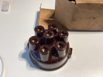 Tapa de distribuidor Delco Remy 1934 1941 1842714 GMC blanca Kenworth Mack Reo vintage Foto 1 de 4