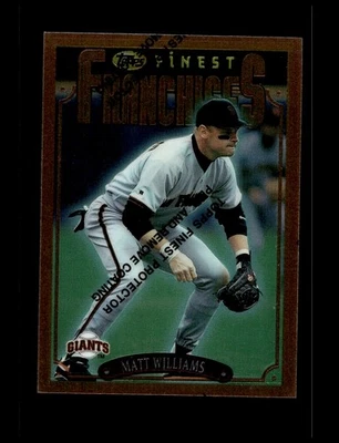 Finest Matt Williams 1996 #342 San Francisco Giants - Image 1 of 2