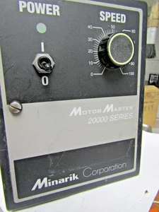 ✌️MINARIK ELECTRONICS SPEED DRIVE CONTROL MM23401C 115/230V ARMATURE 0-180V 10A - Picture 1 of 6