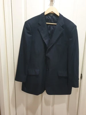 John W Nordstrom Loro Piana Navy Blazer Mens Size 46R  100% Cashmere Sport Coat - Image 1 of 4