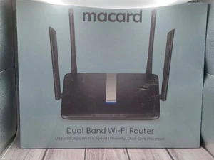 macard Dual Band WiFi-6 Router – Mesh, MU-MIMO, 5 Gigabit Ethernet Ports - Picture 1 of 3