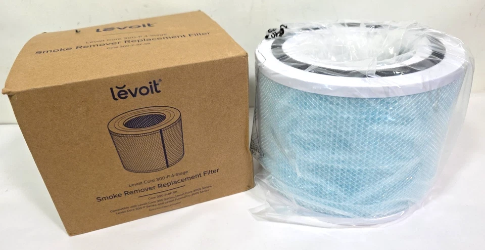 Levoit Core 300 Smoke Remover Replacement Filter 4-Stage HEPA – Core 300-RF-SR