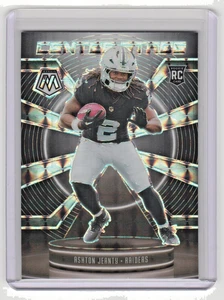 2025 Panini Mosaic Ashton Jeanty Center Stage Silver Prizm Mosaic (RC) Raiders - Picture 1 of 2