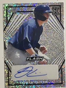 Owen Caissie RC Auto RARE Chrome Silver Mojo Refractor Chicago Cubs CALLED UP - Picture 1 of 2