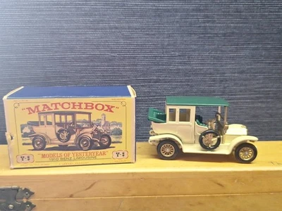 Lesney Matchbox Models of Yesteryear Y-3 1910 Benz Limousine IN Orginal BOX  - Image 1 of 4