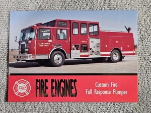 1993 FAMA Bon Air Series 1 #93 Custom Fire Full Response Pumper Alexandria MN - Picture 1 of 2
