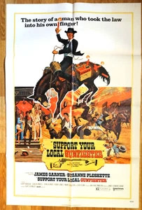 Póster original de la película SUPPORT YOUR LOCAL GUNFIGHTER - 27x41" - 1971 - Imagen 1 de 1