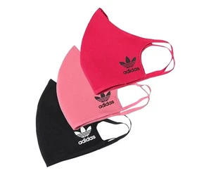 Adidas Face Cvr Unisex Mask Size L, Color: Black/Pink - Picture 1 of 4