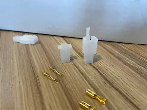 Ktm Loom Connector Plug Led Light Husqvarna Te Fe Exc Exc-f Enduro 2 Pin - Picture 1 of 4