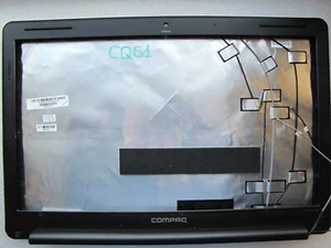 Compaq Presario CQ61 (-315SG) housing top part (rear lid + screen bezel) - Picture 1 of 2