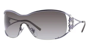 Authenticated Salvatore Ferragamo Sunglasses 1178-B 68911 Silver Gray Gradient - Picture 1 of 9