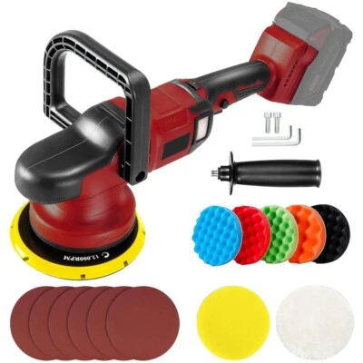 6-Speeds Cordless Car Buffer Polisher Orbital Polisher for Milwaukee M18 Battery - Image 1 of 4