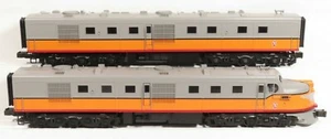 MTH 20-2222-1 Miwaukee DL-109 & 110 Diesel Loco AB Set w/Protosounds LN - Picture 1 of 7