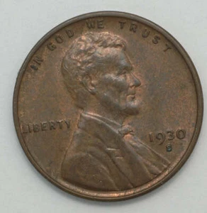 1930-S RPM#001 S/S North FS-501 Lincoln Wheat Penny Cent About Uncirculated - Picture 1 of 4
