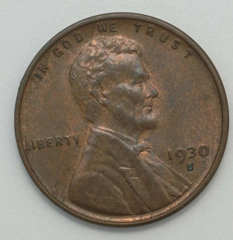 1930-S RPM#001 S/S North FS-501 Lincoln Wheat Penny Cent About Uncirculated Cover
