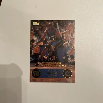2001-02 TOPPS MICHAEL JORDAN XCEEDING XPECTATIONS  - Image 1 of 2