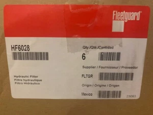 Fleetguard Hydraulic Filter - HF6028 **6-PACK** - Picture 1 of 2