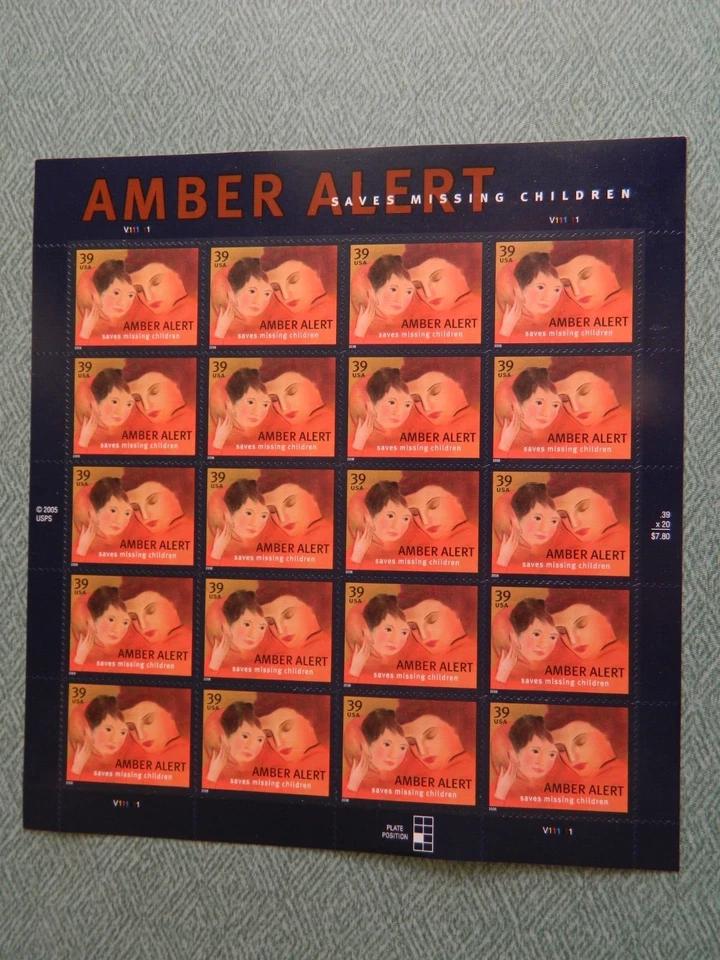 US  SC# 4031 39c AMBER Alert  MNH  (LOT F) - Image 1 of 1