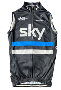 Pinarello Cycling Jersey Top  Sleeveless Size XS Bike Full Zip