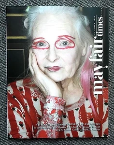 New Rare 2018 The London Mayfair Times Magazine feat Vivienne Westwood - Picture 1 of 1