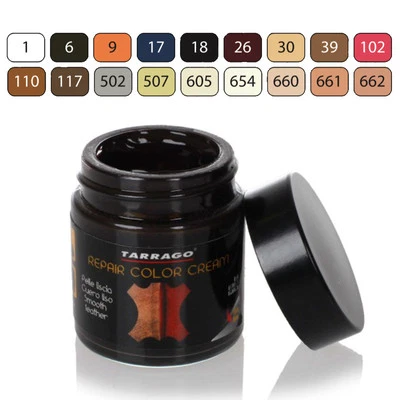 CURA DELLA SCARPA Crema per Coprire Graffi e Screpolature su Scarpe in Pelle - Tarragò Repair Colo