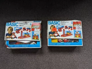 Set Of Two Vintage 1985 LEGO Basic Building Set 510 NEW IN SEALED BOXES - Picture 1 of 16