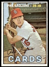 1967 Topps Phil Gagliano  EX St. Louis Cardinals #304