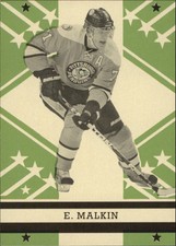 2011-12 O-Pee-Chee Retro Penguins Hockey Card #157 Evgeni Malkin