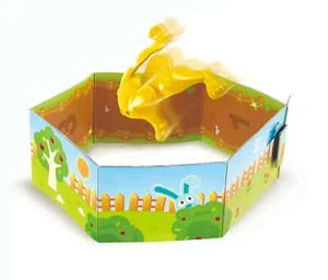 Juego Hape 2 en 1 Jumpin' Bunnies juego para niños juego familiar E4310 nuevo - Imagen 1 de 5