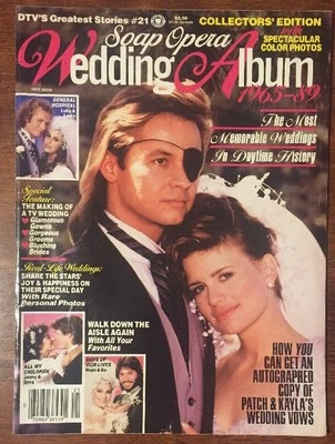 Collectable Soap Opera Wedding Album 1965-89 - Image 1 of 4