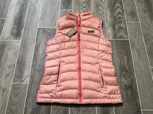 Patagonia Kids' Down Sweater Vest | Rosebud Pink | XL (14) - Picture 1 of 6