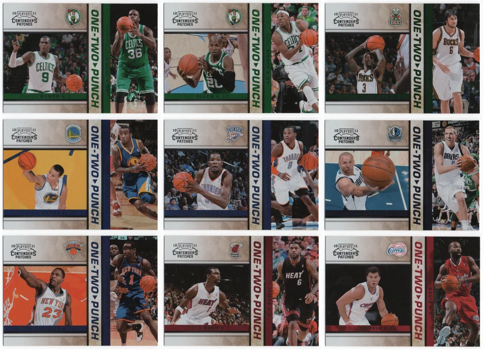 2010-11 Playoff Contenders Patches One-Two Punch - Pick Any - Image 1 of 1