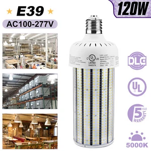 120W LED Corn Cob Light Bulb ED28 400W Metal Halide Replacement E39 UL ULc DLC - Picture 1 of 12