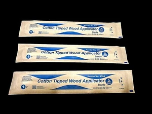 3 Sterile 6 Inch Cotton Swab Head Cleaner 4 Reel 2 Reel Head Cleaner! Free Ship! - Picture 1 of 5