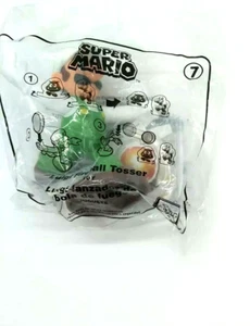 McDonald's 2018 Super Mario Luigi Fireball Tosser Happy Meal Toy 7 New - Picture 1 of 6