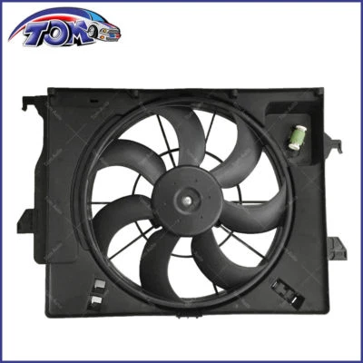 Brand New Radiator Cooling Fan For Hyundai Accent Veloster 12-15 Kia Rio 12-13 - Image 1 of 4