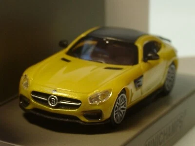 Minichamps BRABUS 600, auf Basis AMG GTS, 2015, gelb metallic - 870 037322, 1:87 - Bild 1 von 4