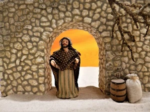 Krippenbau, Krippenzubehör, Ruinenbau, Wegsteine, Mauersteine, 200 teilig, (NEU) - Bild 1 von 10