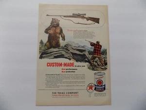 1950/L  HAVOLINE MOTOR OIL BEAR HUNTING RIFLE - Bild 1 von 1
