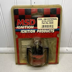 MSD Ignition System Ignition Coil Blaster Dual Connector Coil USED GM 8226 - Picture 1 of 9