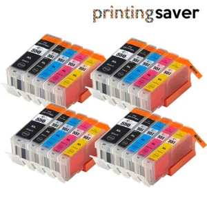 20 Ink Cartridges For Canon IP7250 IP8750 IX6850 MG5450 MG5550 MG5650 MX725 - Picture 1 of 1