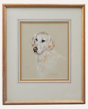 Helen E. Langley - Framed 20th Century Coloured Pencil, Portrait of Otto