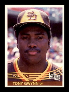 1984 Donruss Tony Gwynn #324 2nd Year Set Break ID: 11230