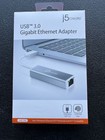 j5 Create JUE130 USB 3.0 Gigabit Ethernet Adapter do Win / Mac / Chrome / Switch NOWY!