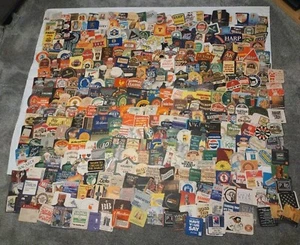 Job lot card beer mats coasters Ale, Cider, Lager, Whiskey, Rum, Soft Drinks++ - Picture 1 of 14