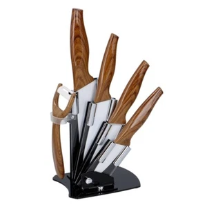 Löwenthal Keramik Messer Set Küchenmesser Messerblock Kochmesser Sparschäler - Bild 1 von 2