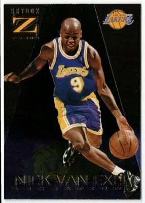Skybox Z Force Zensations #20 1996 Nick Van Exel Los Angeles Lakers Foto 1 de 2